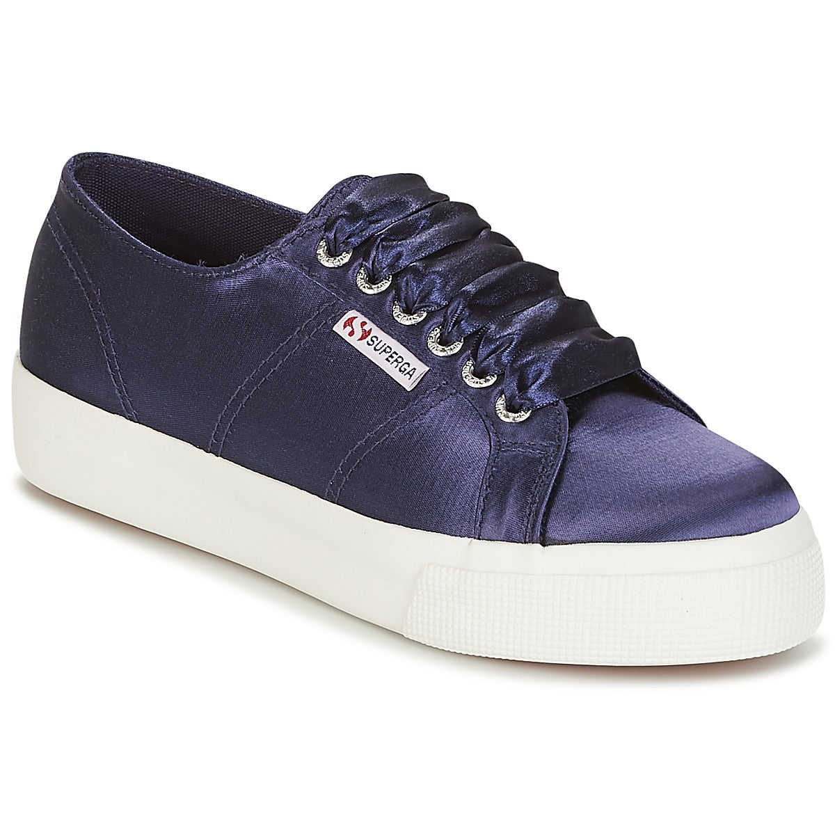 Sneakers basse Donna Superga 2730 SATIN W Blu