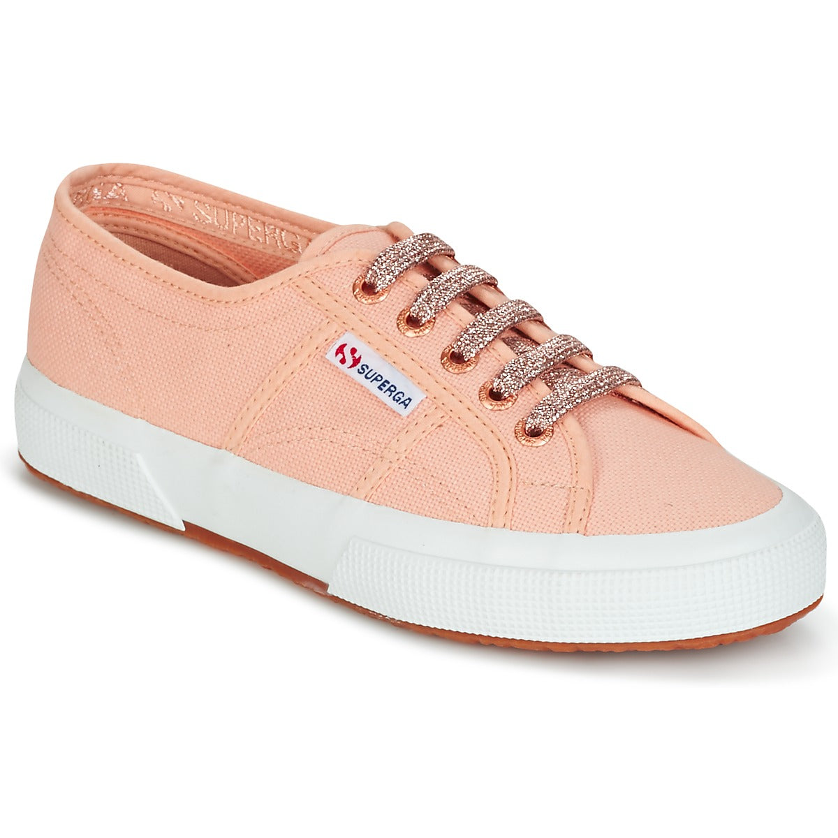 Sneakers basse Donna Superga 2750 CLASSIC SUPER GIRL EXCLUSIVE Rosa