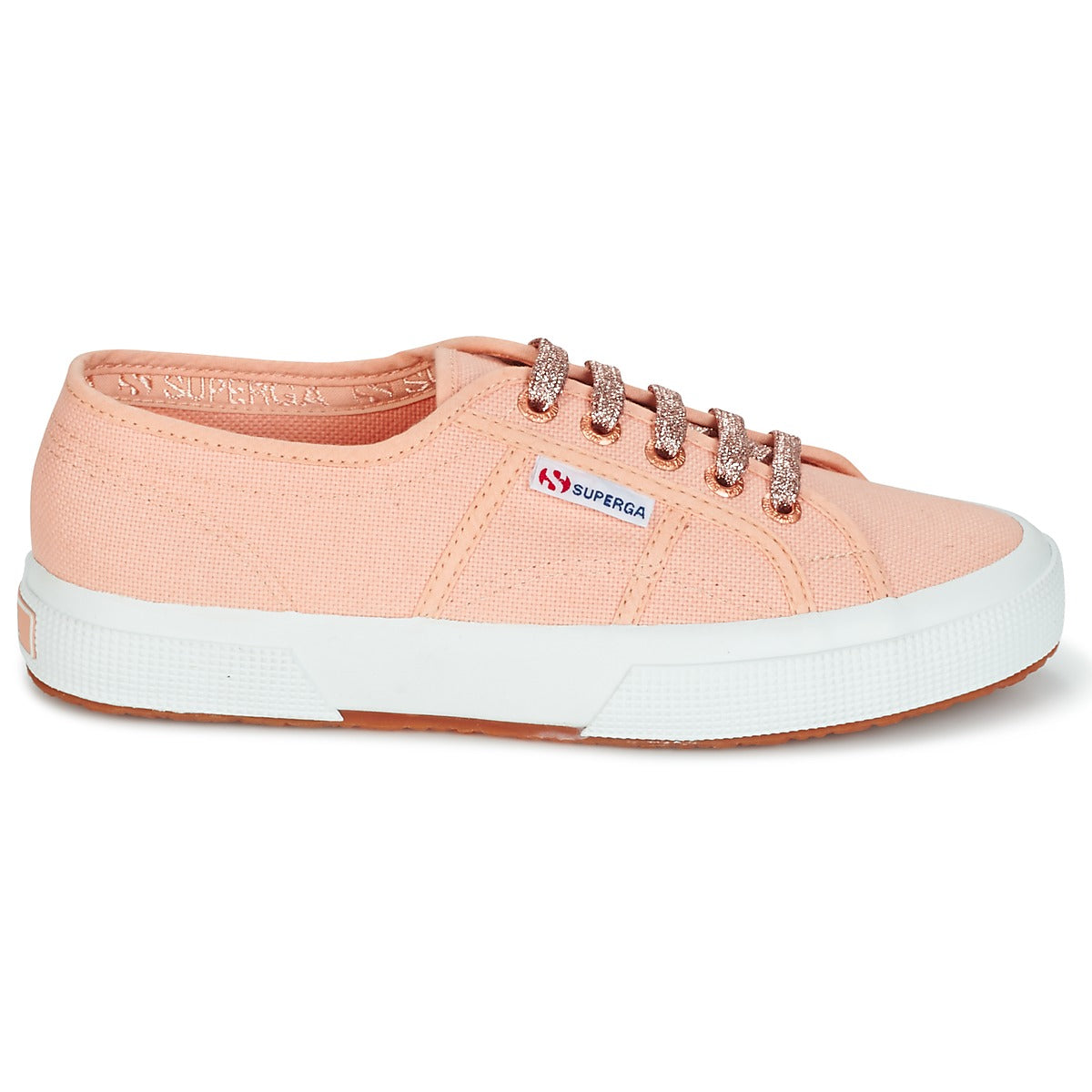 Sneakers basse Donna Superga 2750 CLASSIC SUPER GIRL EXCLUSIVE Rosa
