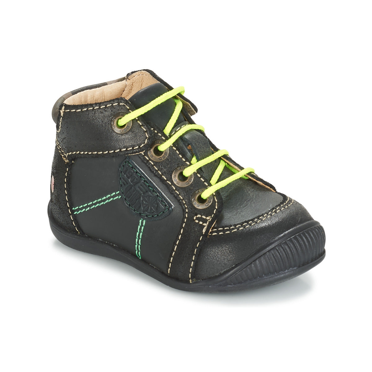 Stivaletti bambini ragazzo GBB RACINE Nero