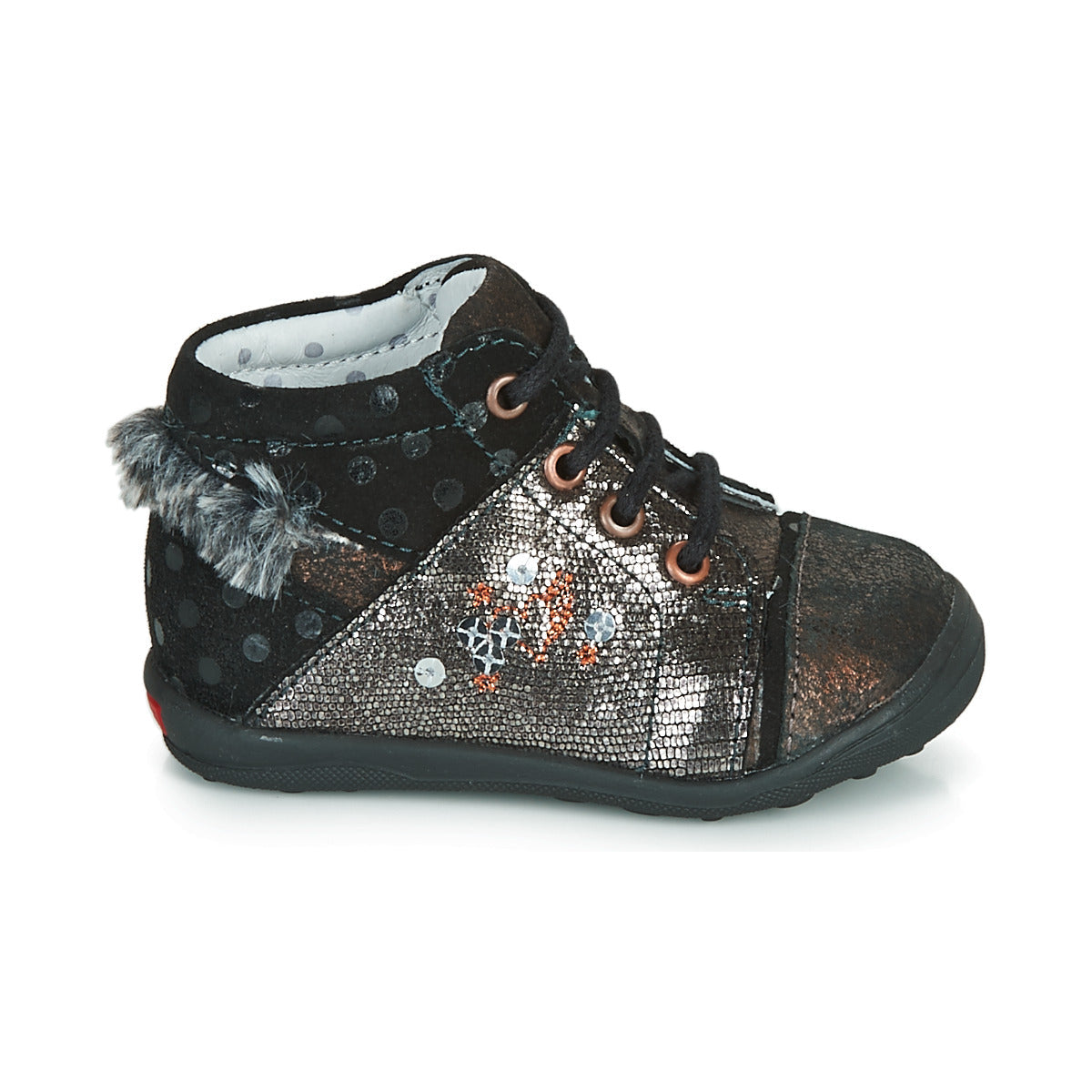 Stivaletti bambini ragazza Catimini ROULETTE Nero