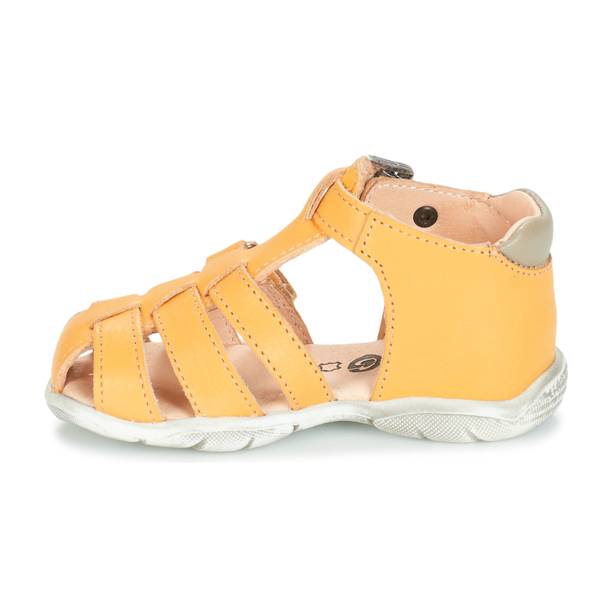 Sandali bambini ragazzo GBB PRIGENT Giallo