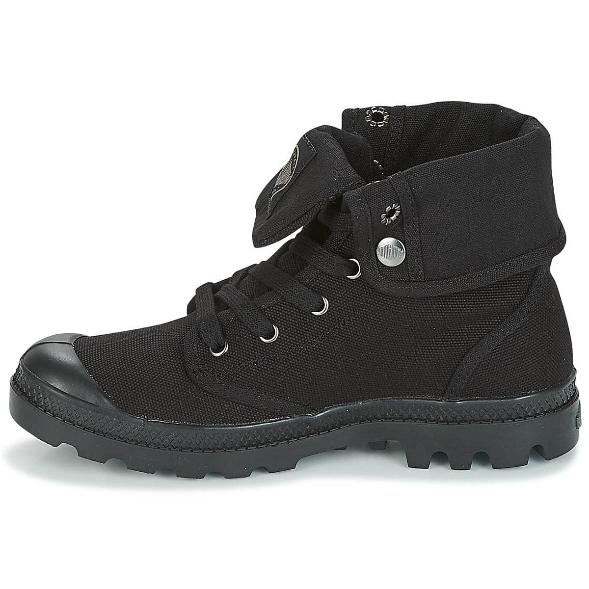 Sneakers alte Donna Palladium BAGGY Nero