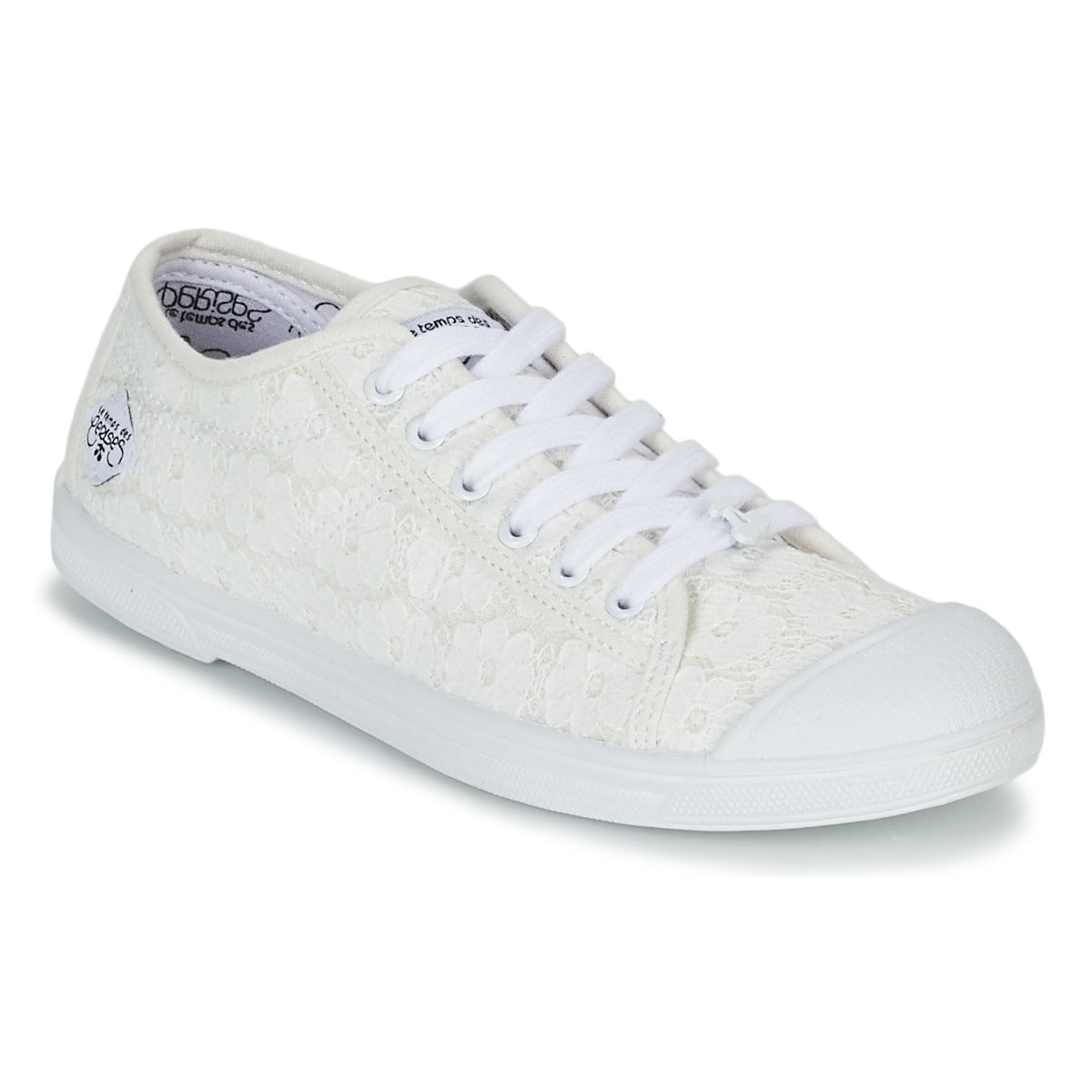Sneakers basse Donna Le Temps des Cerises BASIC 02 Bianco