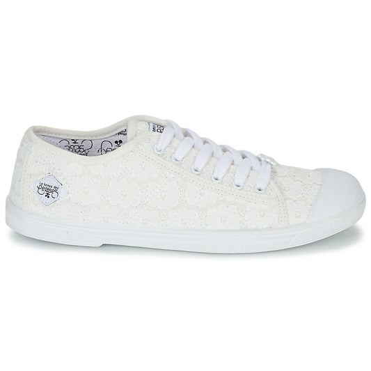 Sneakers basse Donna Le Temps des Cerises BASIC 02 Bianco