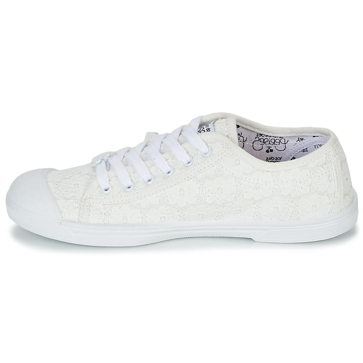 Sneakers basse Donna Le Temps des Cerises BASIC 02 Bianco