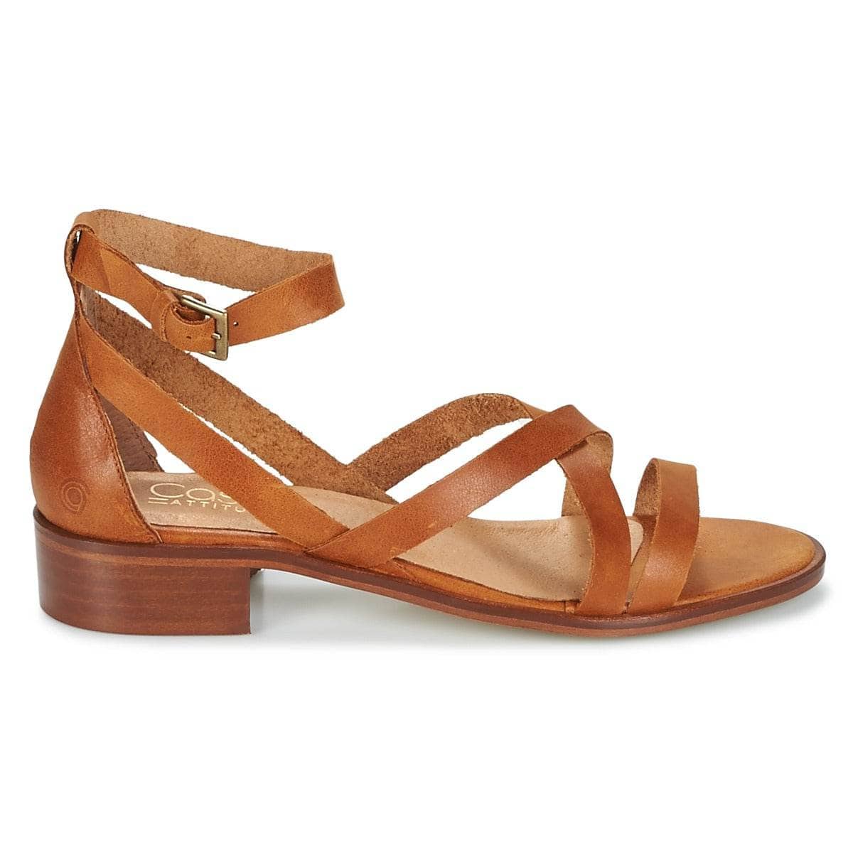 Sandali Donna Casual Attitude COUTIL Marrone