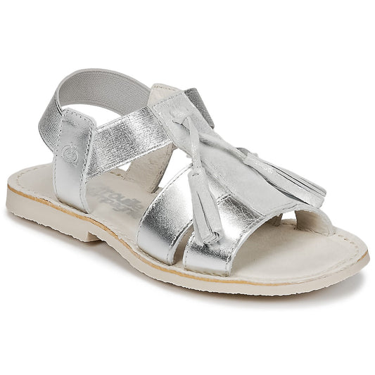 Sandali bambini ragazza Citrouille et Compagnie INAPLATA Argento