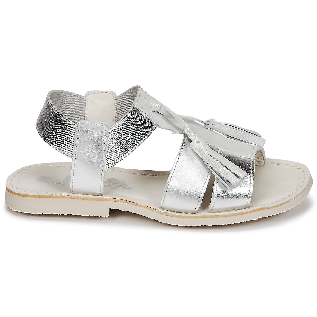 Sandali bambini ragazza Citrouille et Compagnie INAPLATA Argento