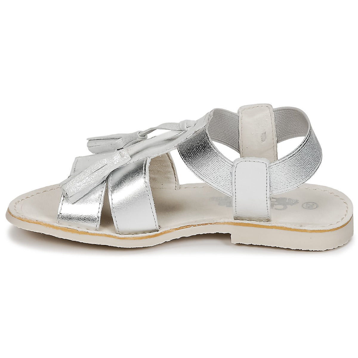 Sandali bambini ragazza Citrouille et Compagnie INAPLATA Argento