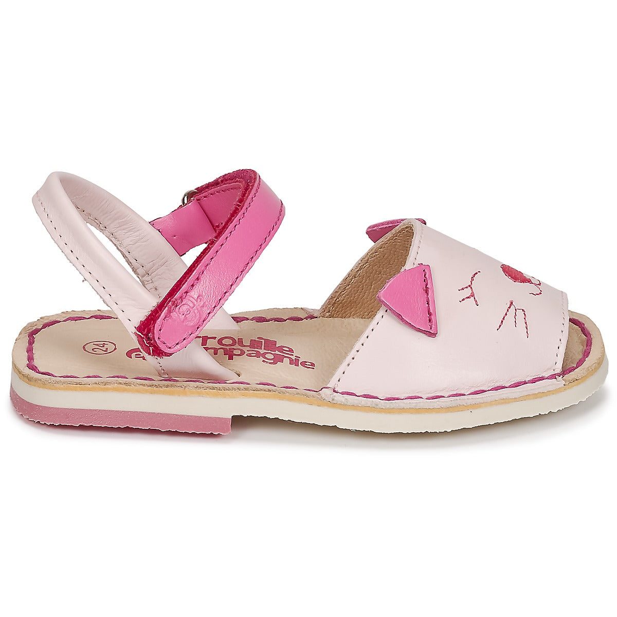 Sandali bambini ragazza Citrouille et Compagnie ILOUDFI Rosa