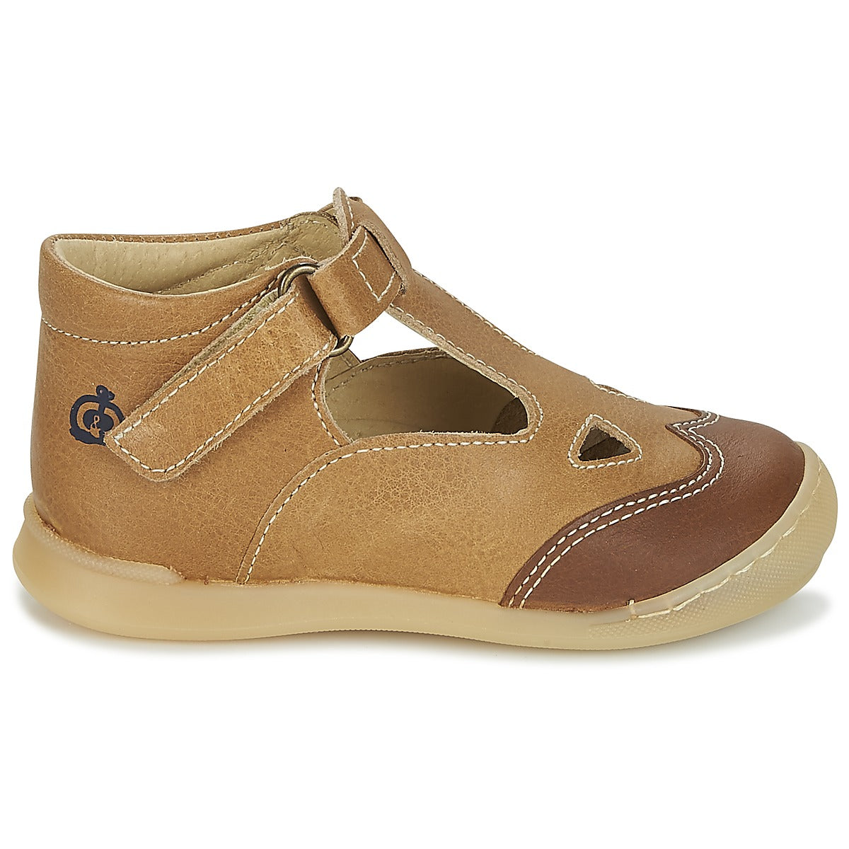 Sandali bambini ragazzo Citrouille et Compagnie IARTIALAN Marrone
