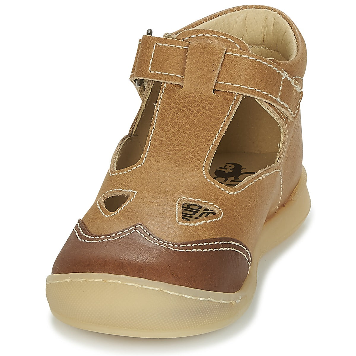 Sandali bambini ragazzo Citrouille et Compagnie IARTIALAN Marrone