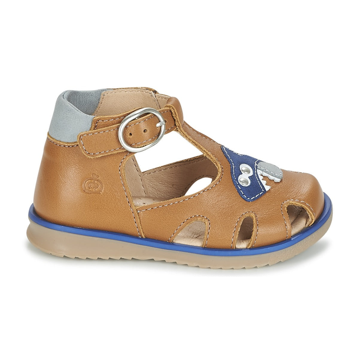 Sandali bambini ragazzo Citrouille et Compagnie ISKILANDRO Marrone