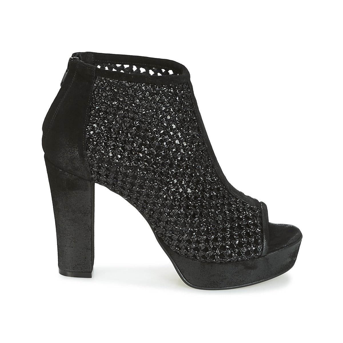 Sandali Donna Now RAFFIA Nero