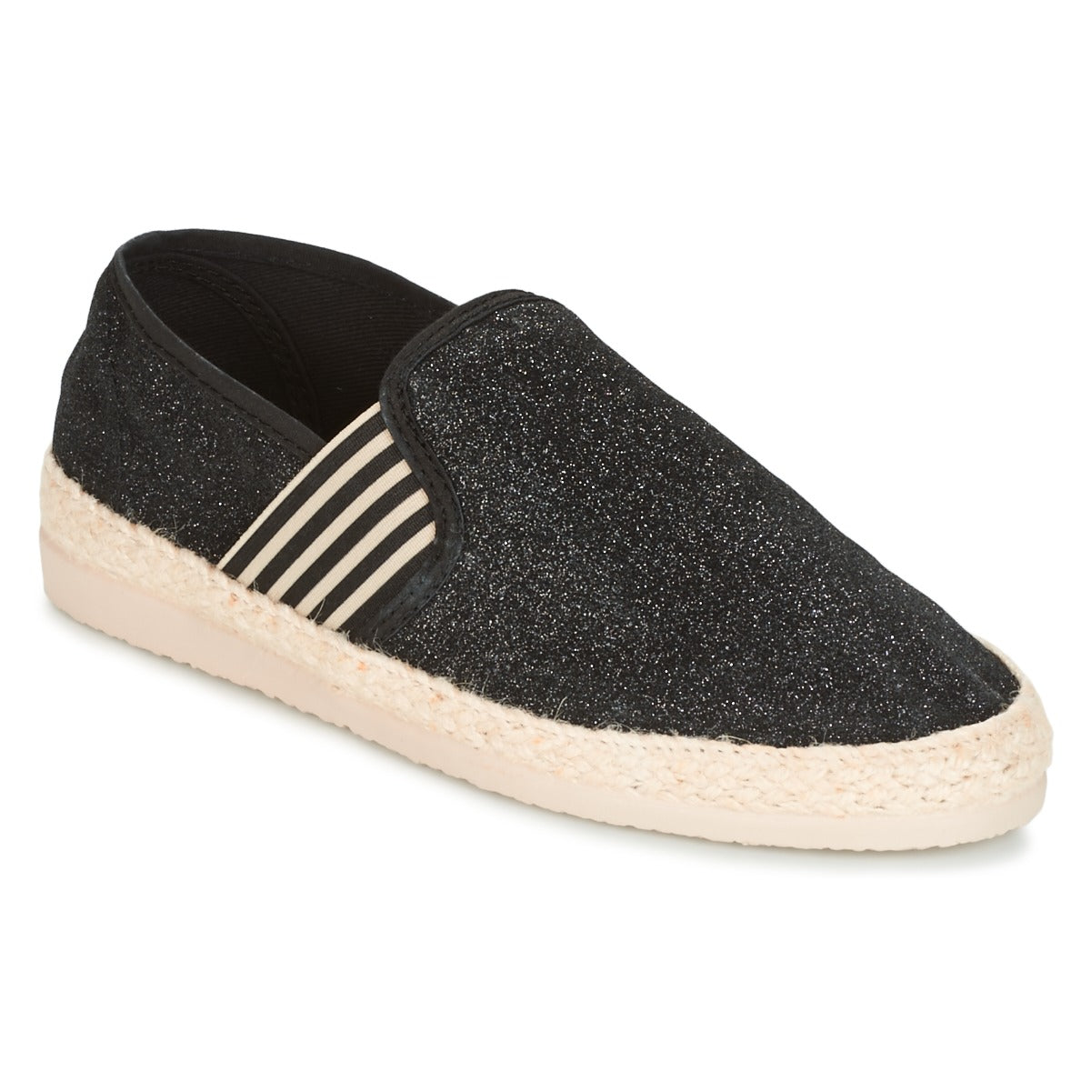 Scarpe Espadrillas Donna Ippon Vintage SMILE-DRESSNAVY Nero