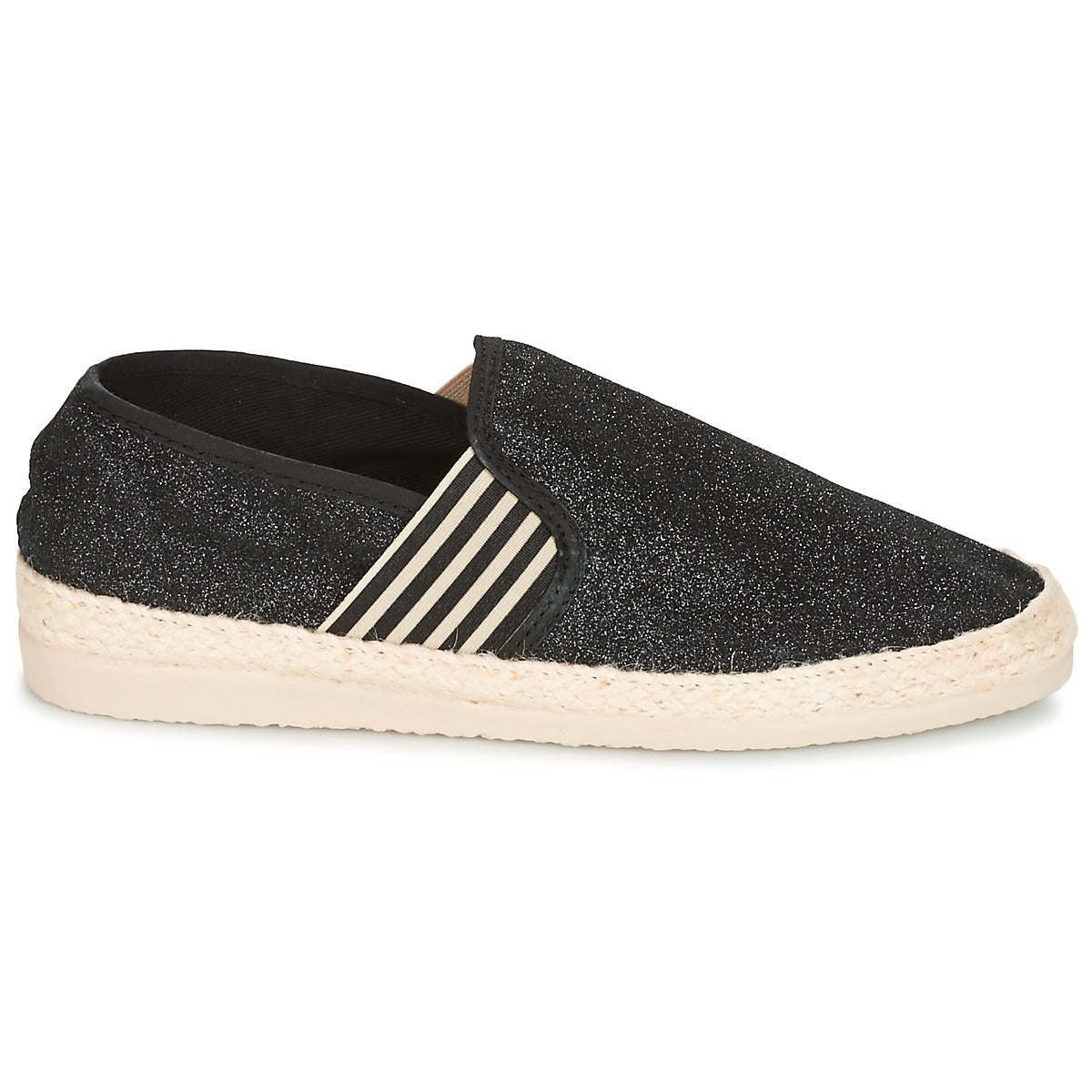 Scarpe Espadrillas Donna Ippon Vintage SMILE-DRESSNAVY Nero