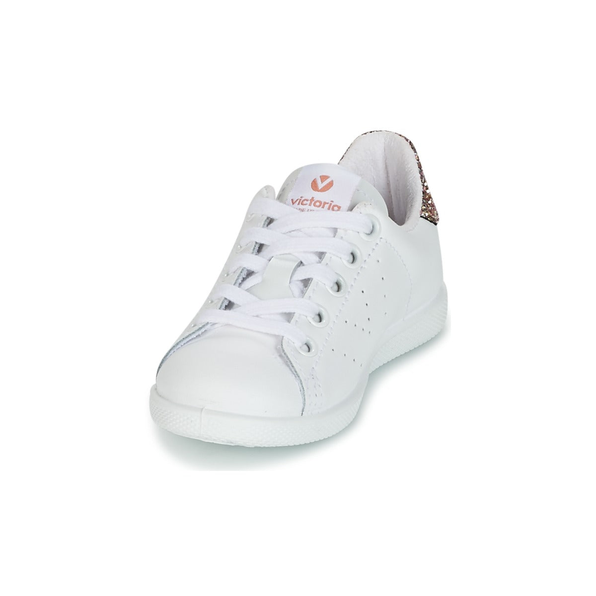 Scarpe bambini ragazza Victoria DEPORTIVO BASKET PIEL KID Bianco