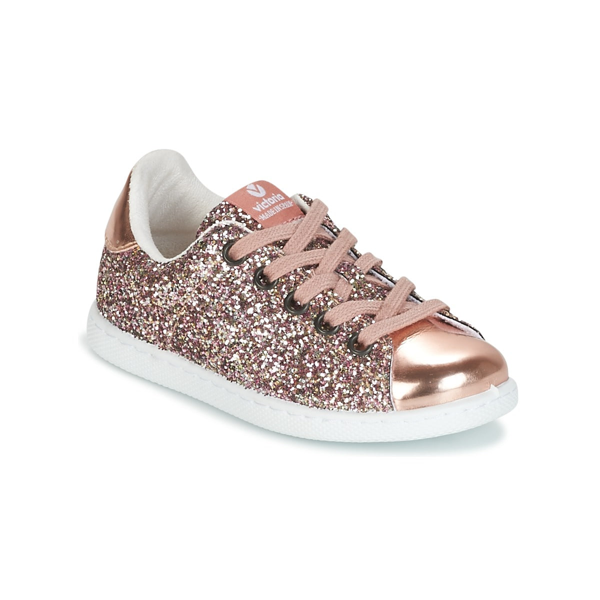 Scarpe bambini ragazza Victoria DEPORTIVO GLITTER KID Rosa