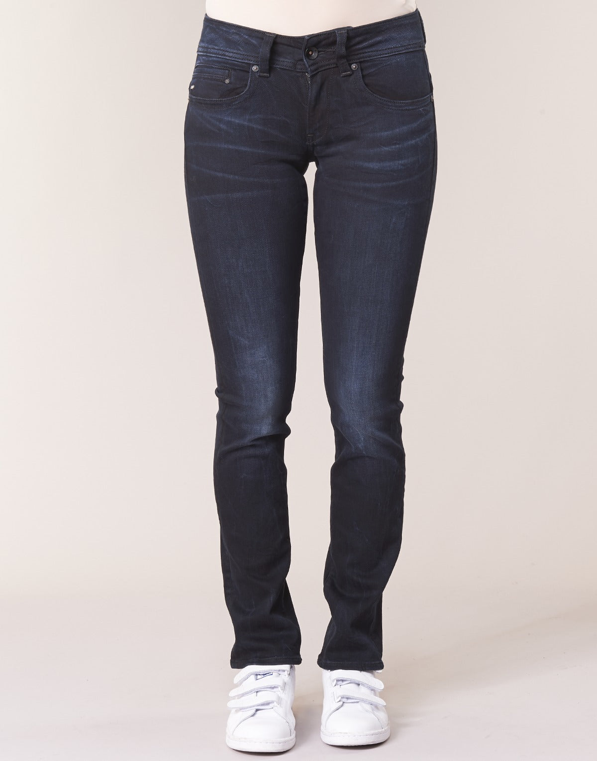 Jeans Donna G-Star Raw MIDGE SADDLE MID STRAIGHT Blu
