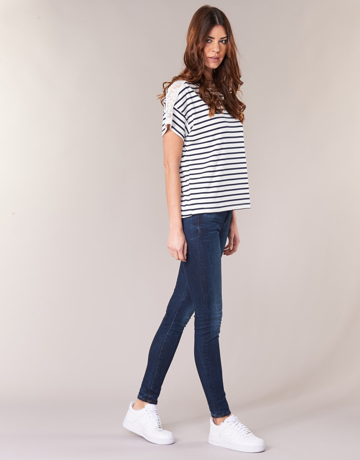 Jeans skynny Donna G-Star Raw MIDGE ZIP MID SKINNY Blu