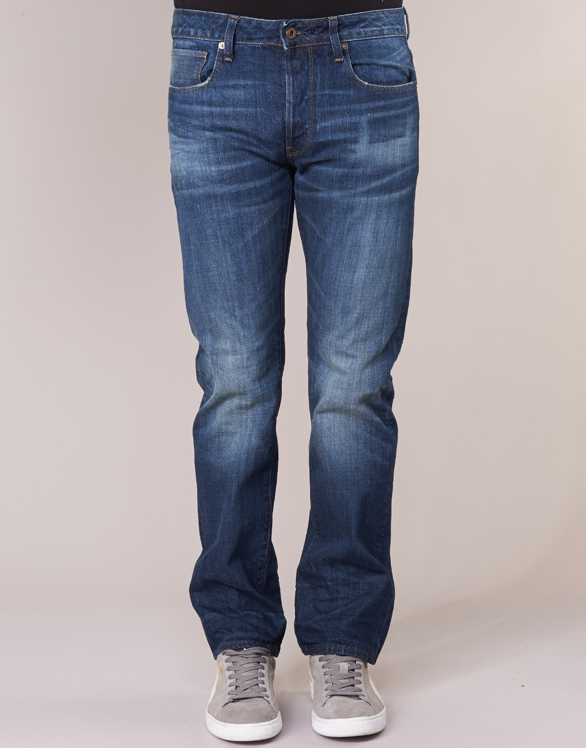 Jeans Uomo G-Star Raw 3301 STRAIGHT Blu