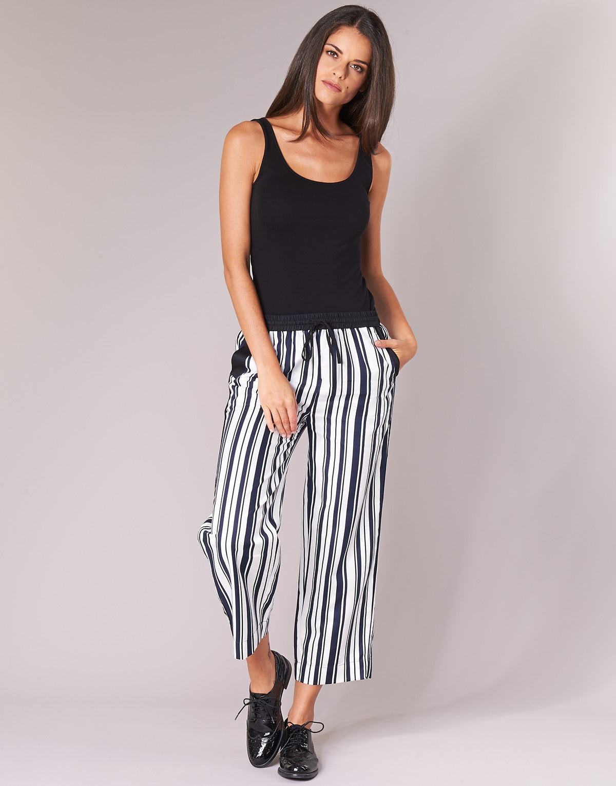 Pantaloni morbidi / Pantaloni alla zuava Donna G-Star Raw BRONSON LOOSE Bianco