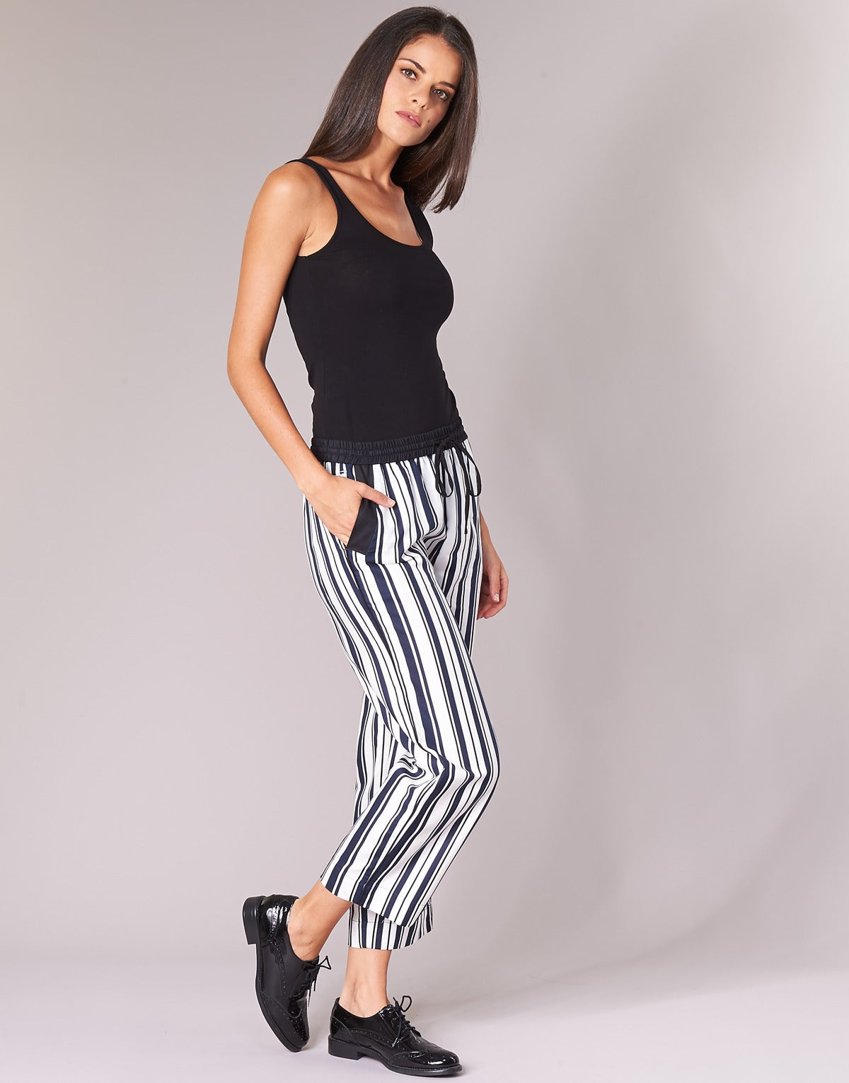 Pantaloni morbidi / Pantaloni alla zuava Donna G-Star Raw BRONSON LOOSE Bianco