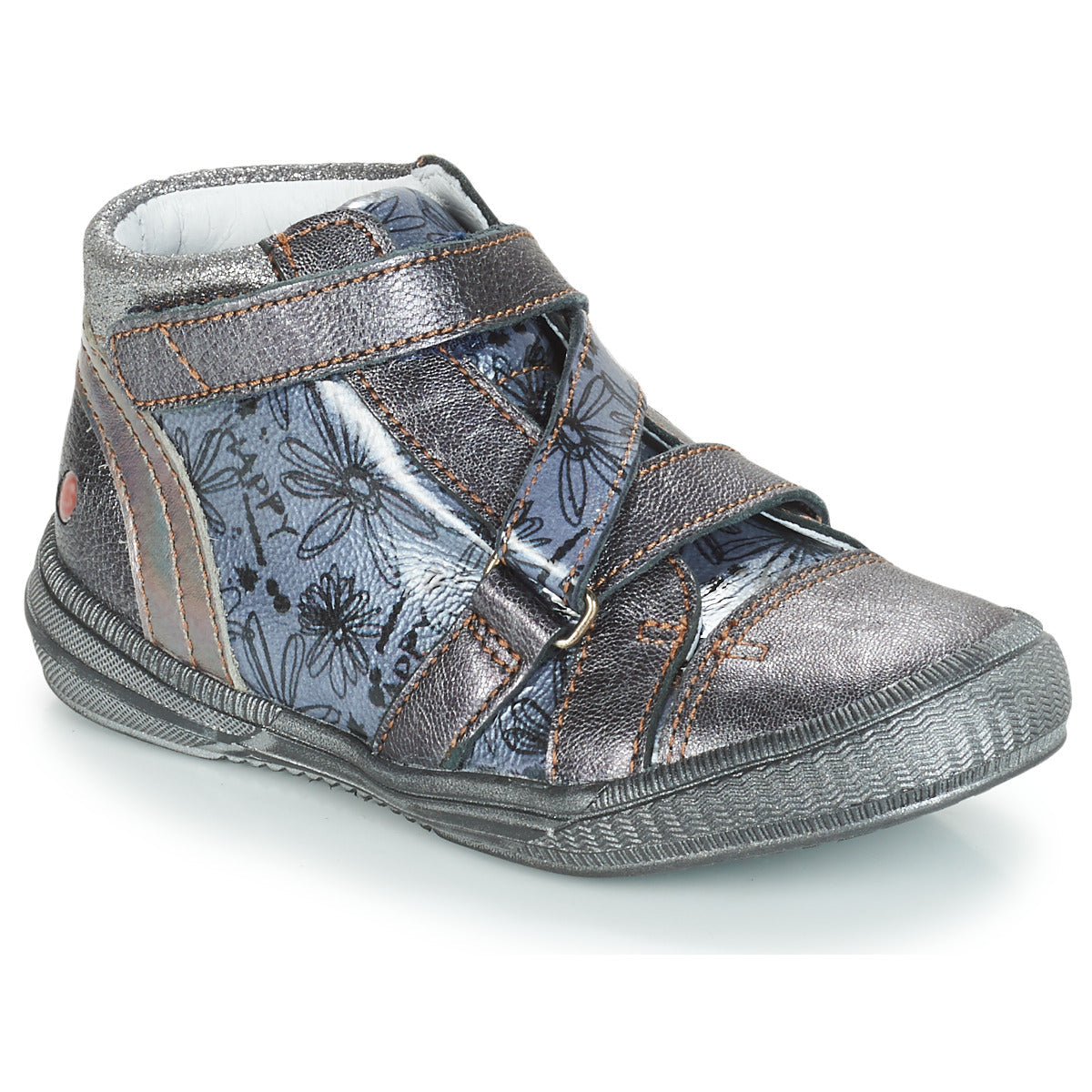 Stivaletti bambini ragazza GBB RADEGONDE Grigio