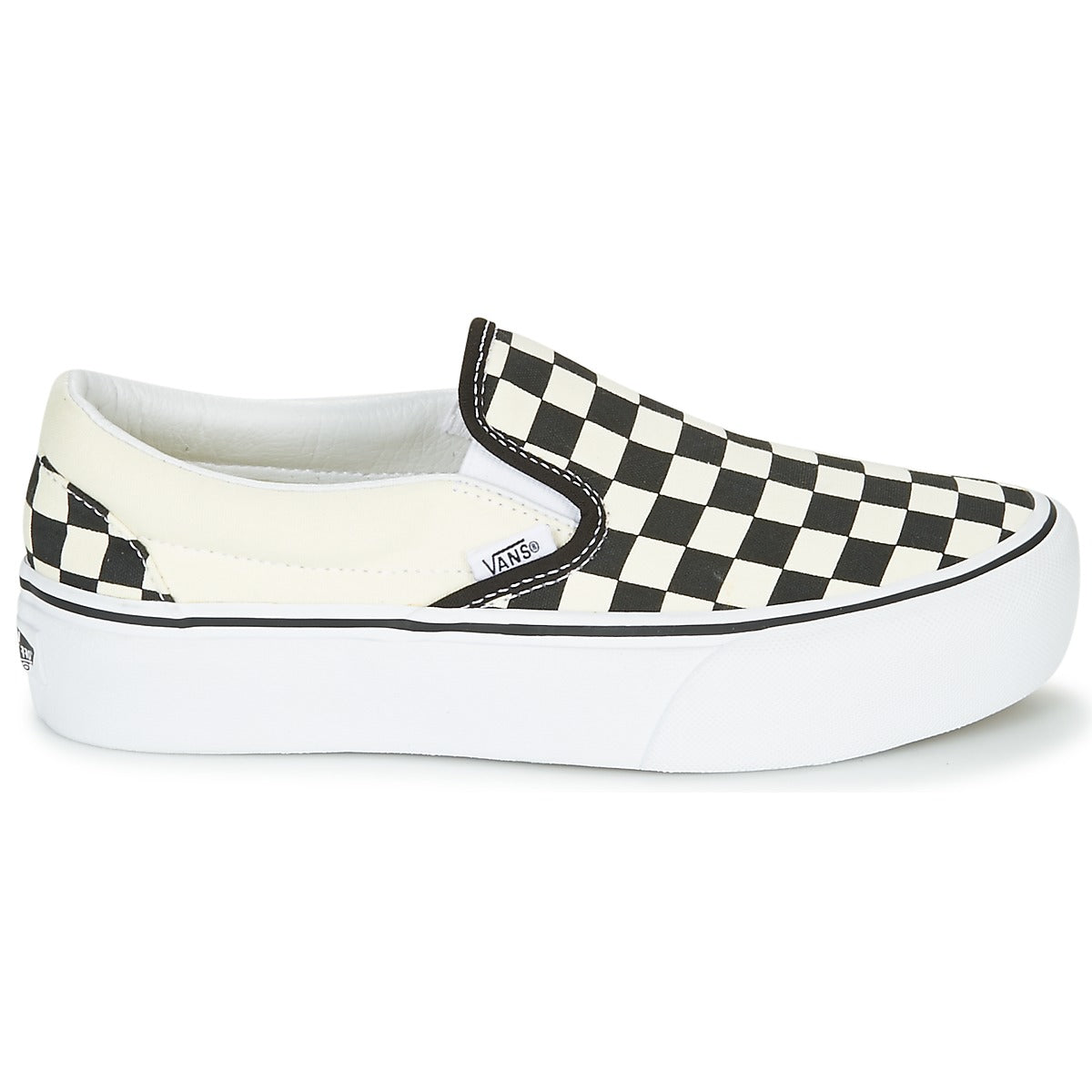 Scarpe Donna Vans Classic Slip-On Platform Bianco