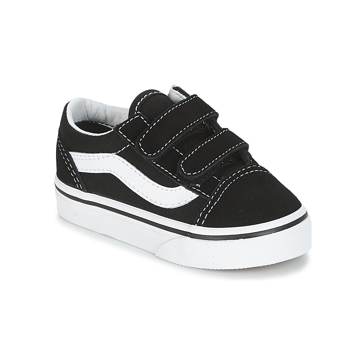 Scarpe bambini ragazza Vans OLD SKOOL V Nero