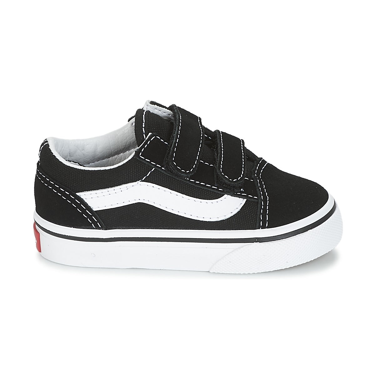 Scarpe bambini ragazza Vans OLD SKOOL V Nero