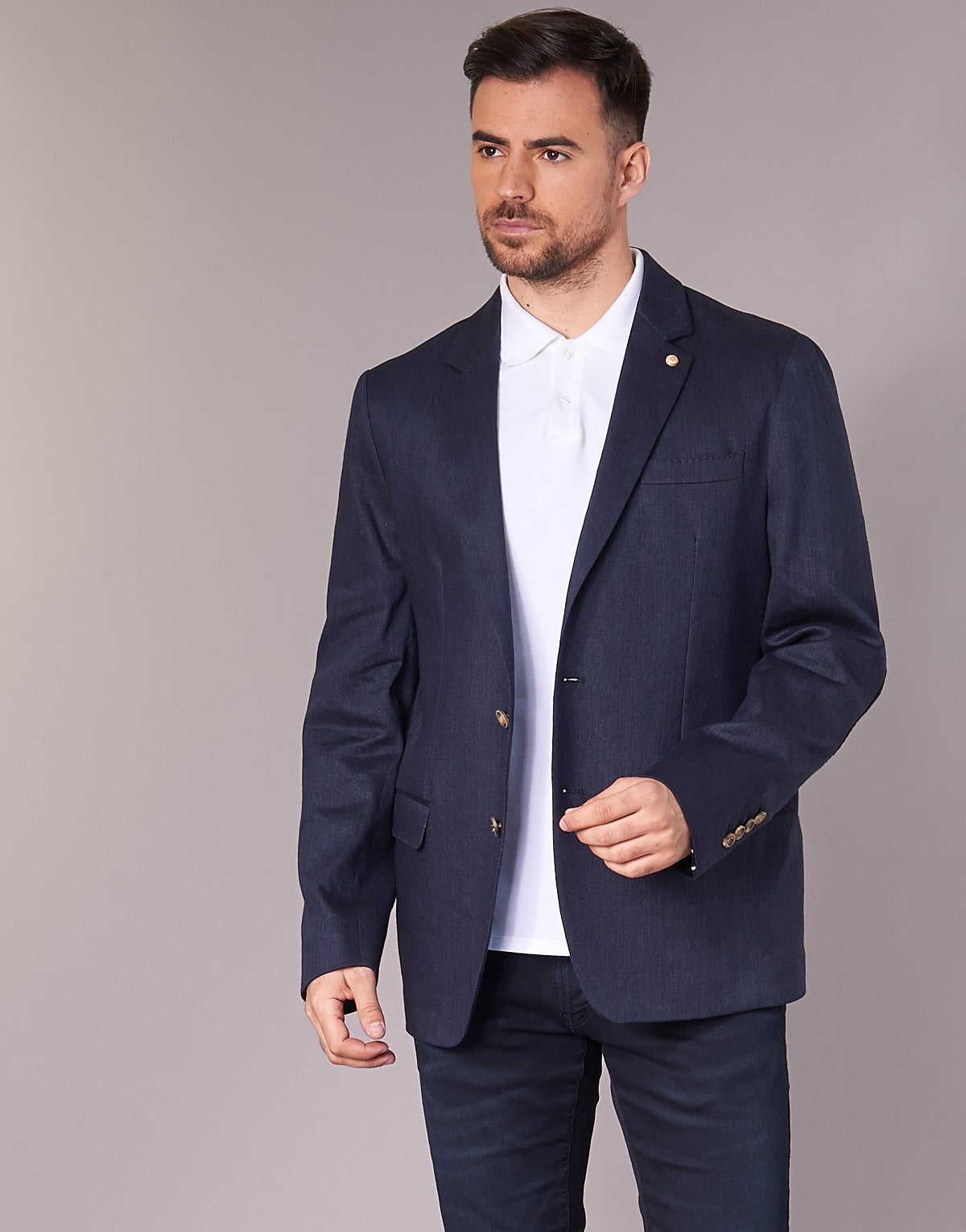 Giacca Uomo Serge Blanco SUTTON Blu