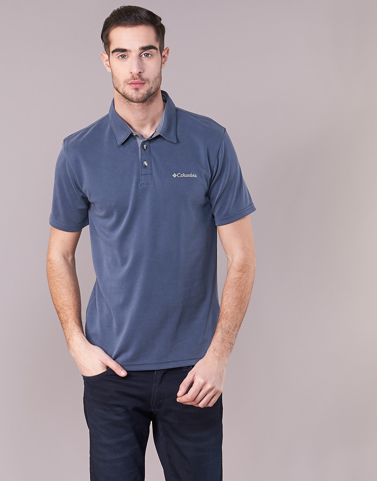 Polo Uomo Columbia NELSON POINT POLO Blu