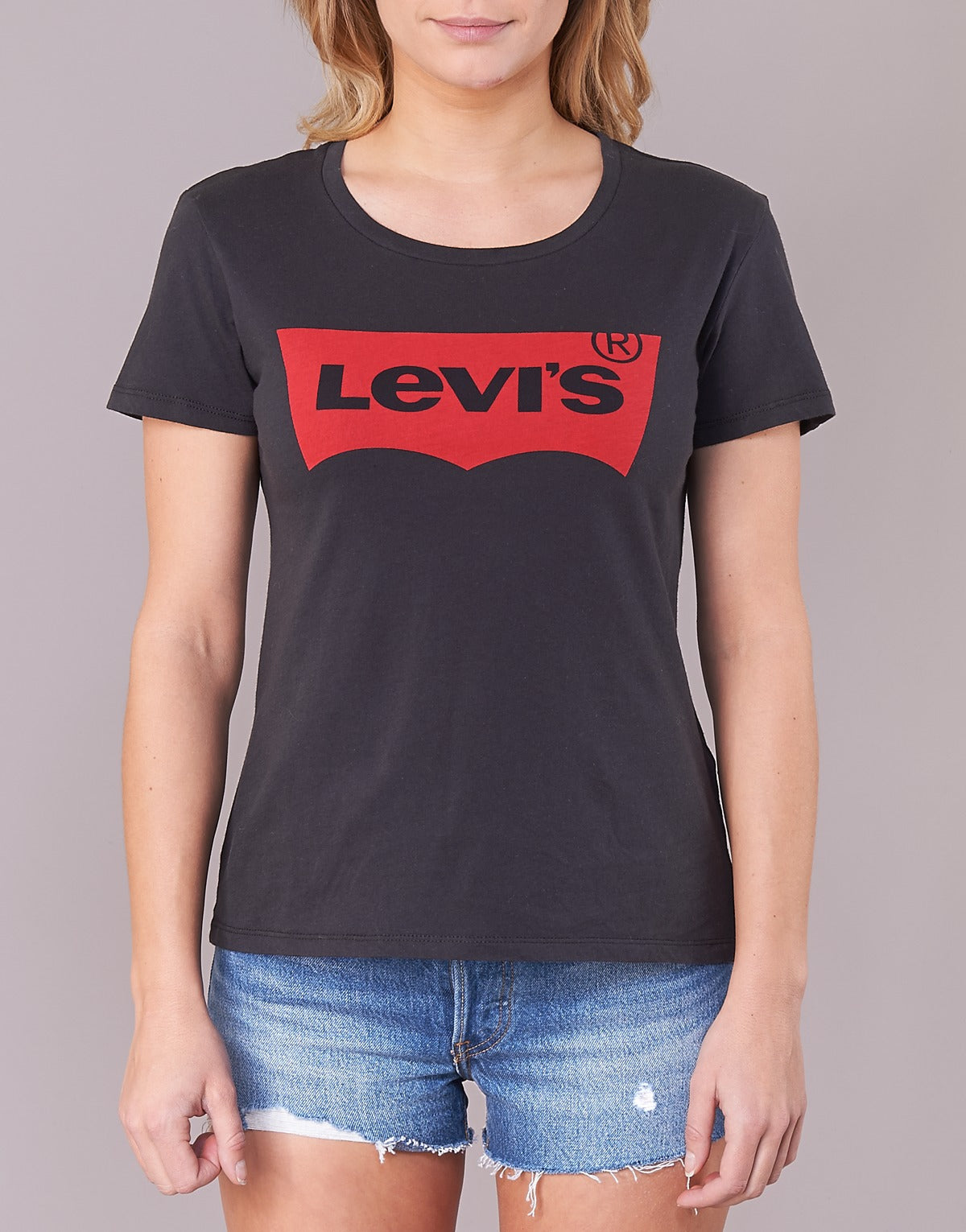 T-shirt Donna Levis THE PERFECT TEE Nero