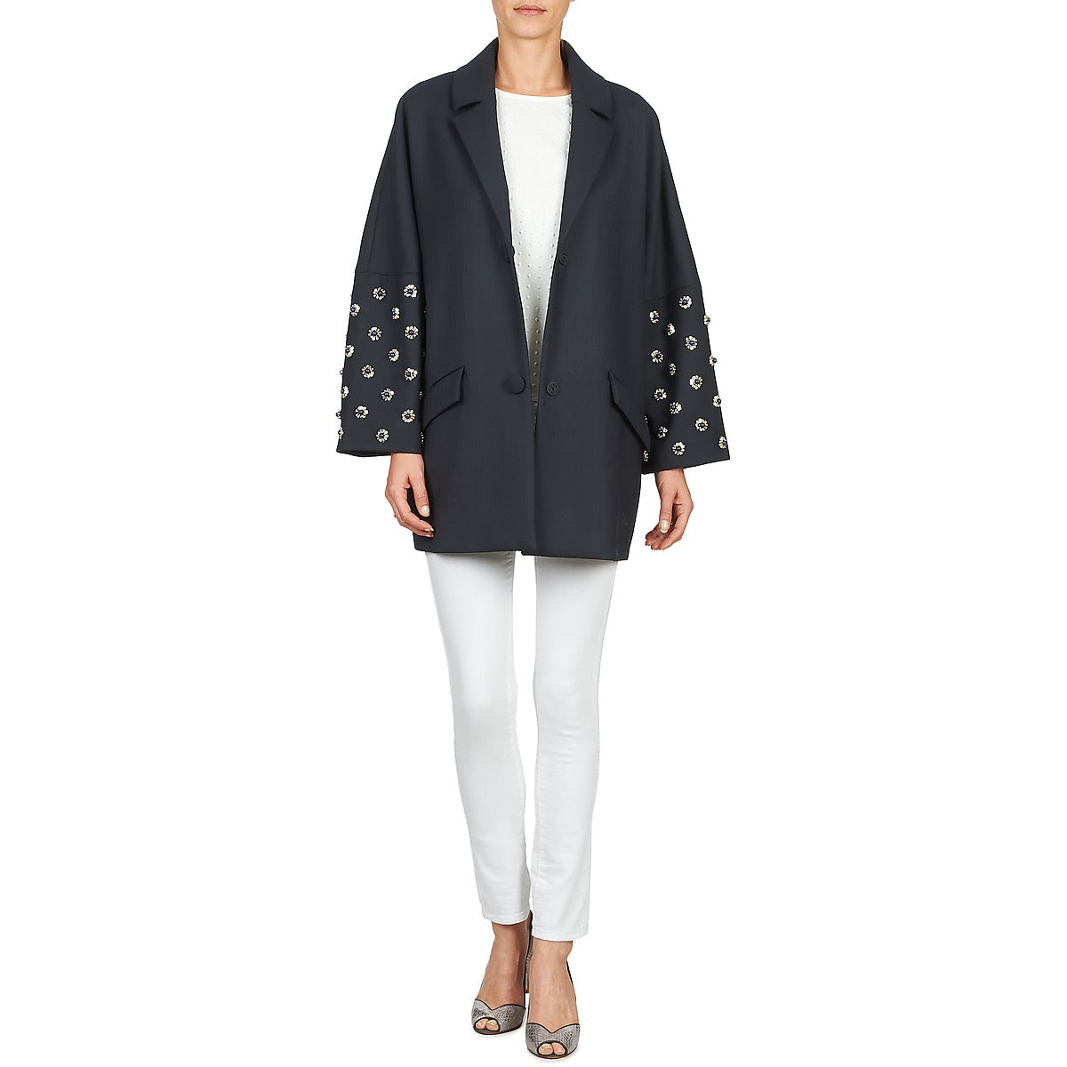 Mantella Donna Manoush CABOCHON Blu