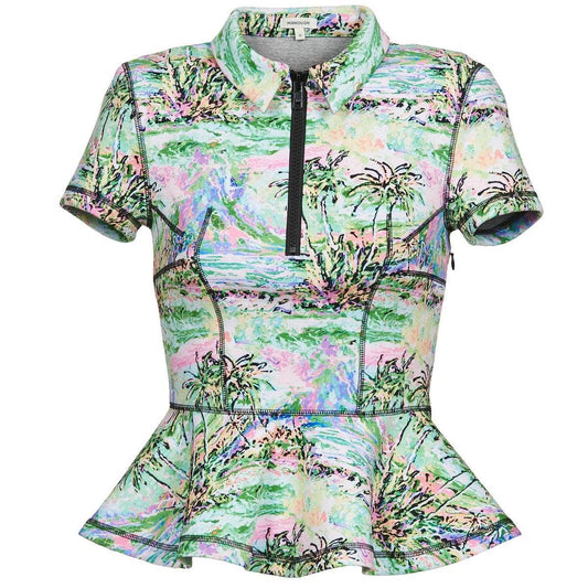 Camicetta Donna Manoush PALMIER Multicolore