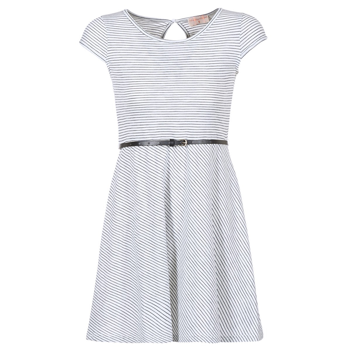 Abito corto Donna Moony Mood IKIMI Bianco