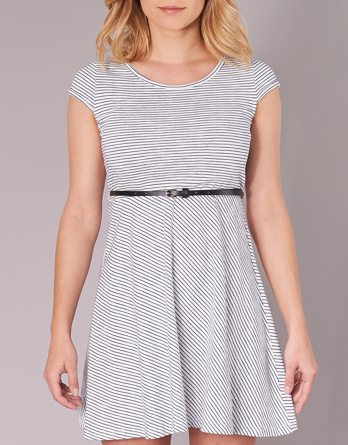 Abito corto Donna Moony Mood IKIMI Bianco