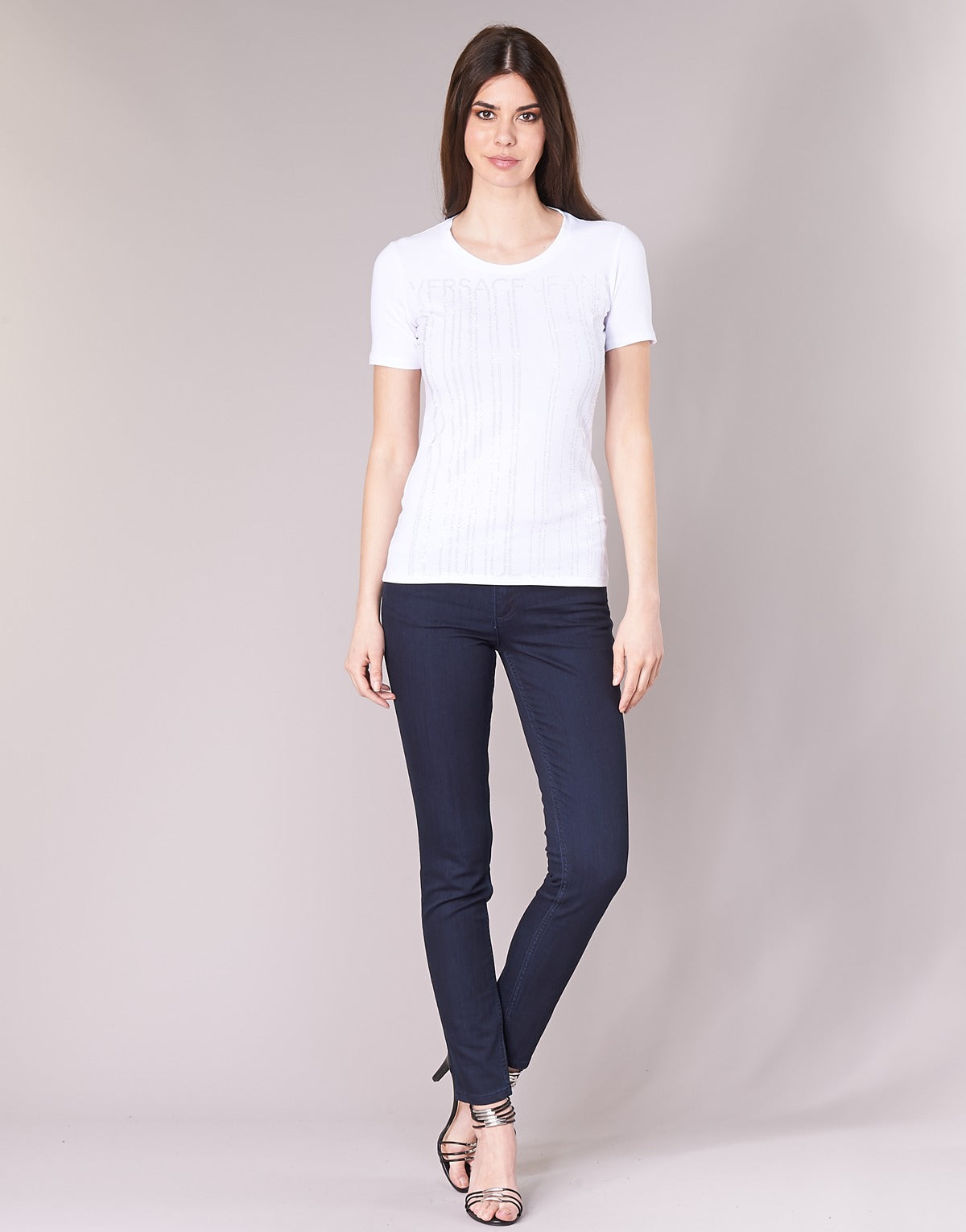 Jeans skynny Donna Versace Jeans Couture A1HRB0K4 Blu