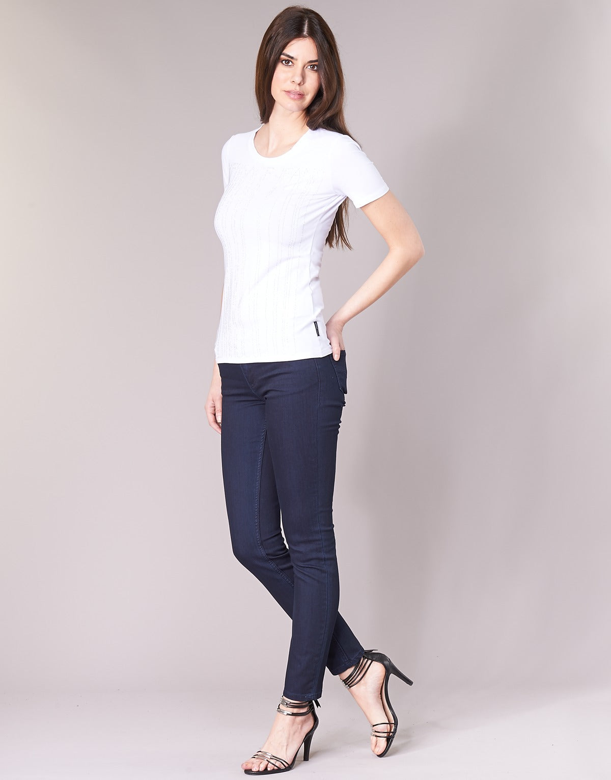 Jeans skynny Donna Versace Jeans Couture A1HRB0K4 Blu