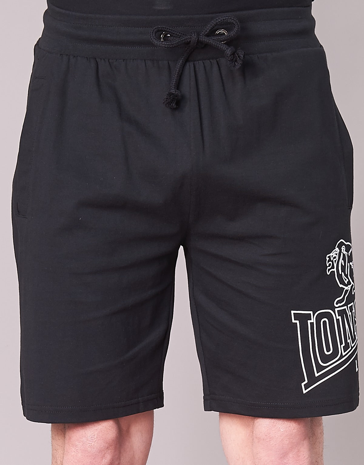Pantaloni corti Uomo Lonsdale CHILLEY Nero