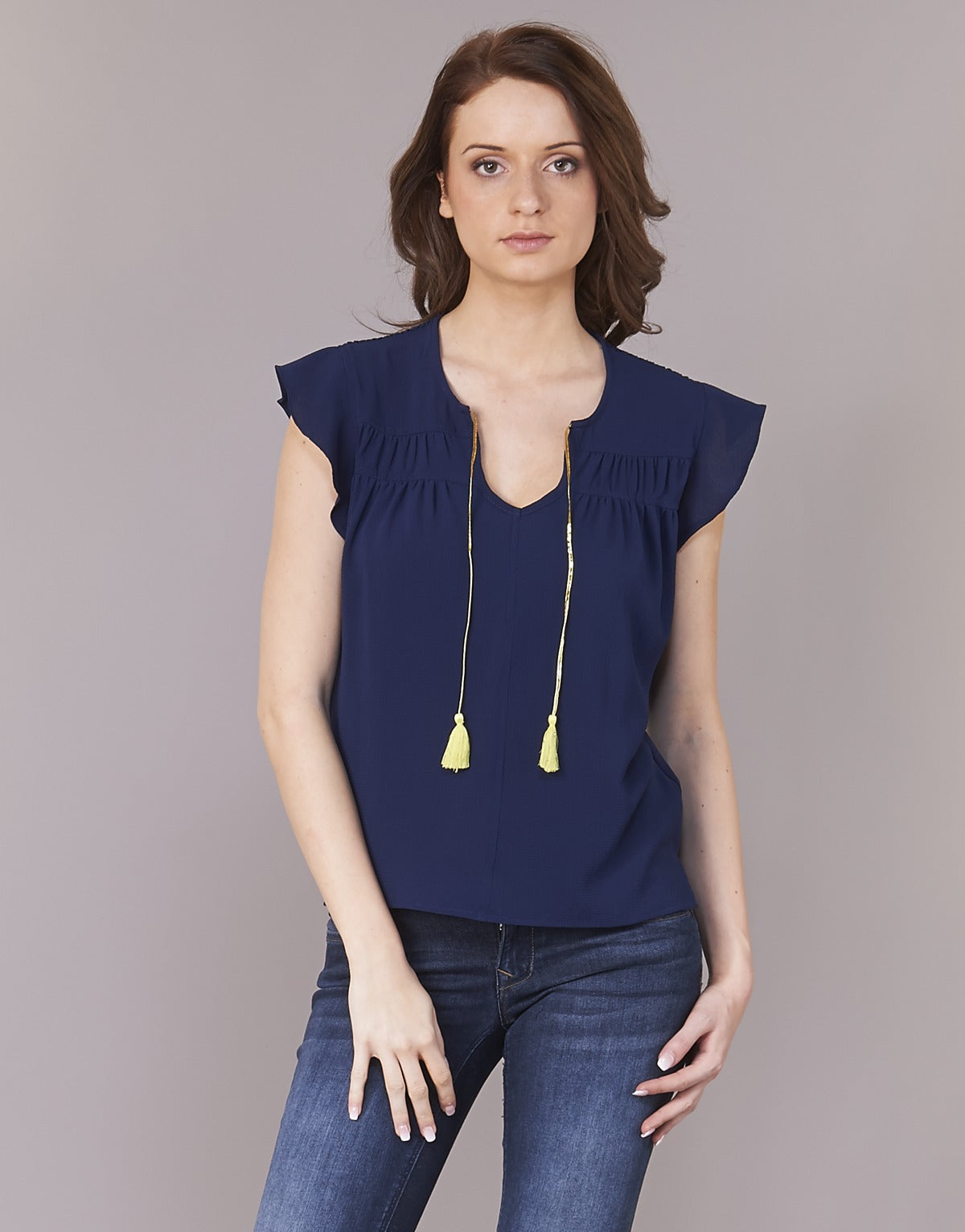 Camicetta Donna Betty London INNATIMBA Blu