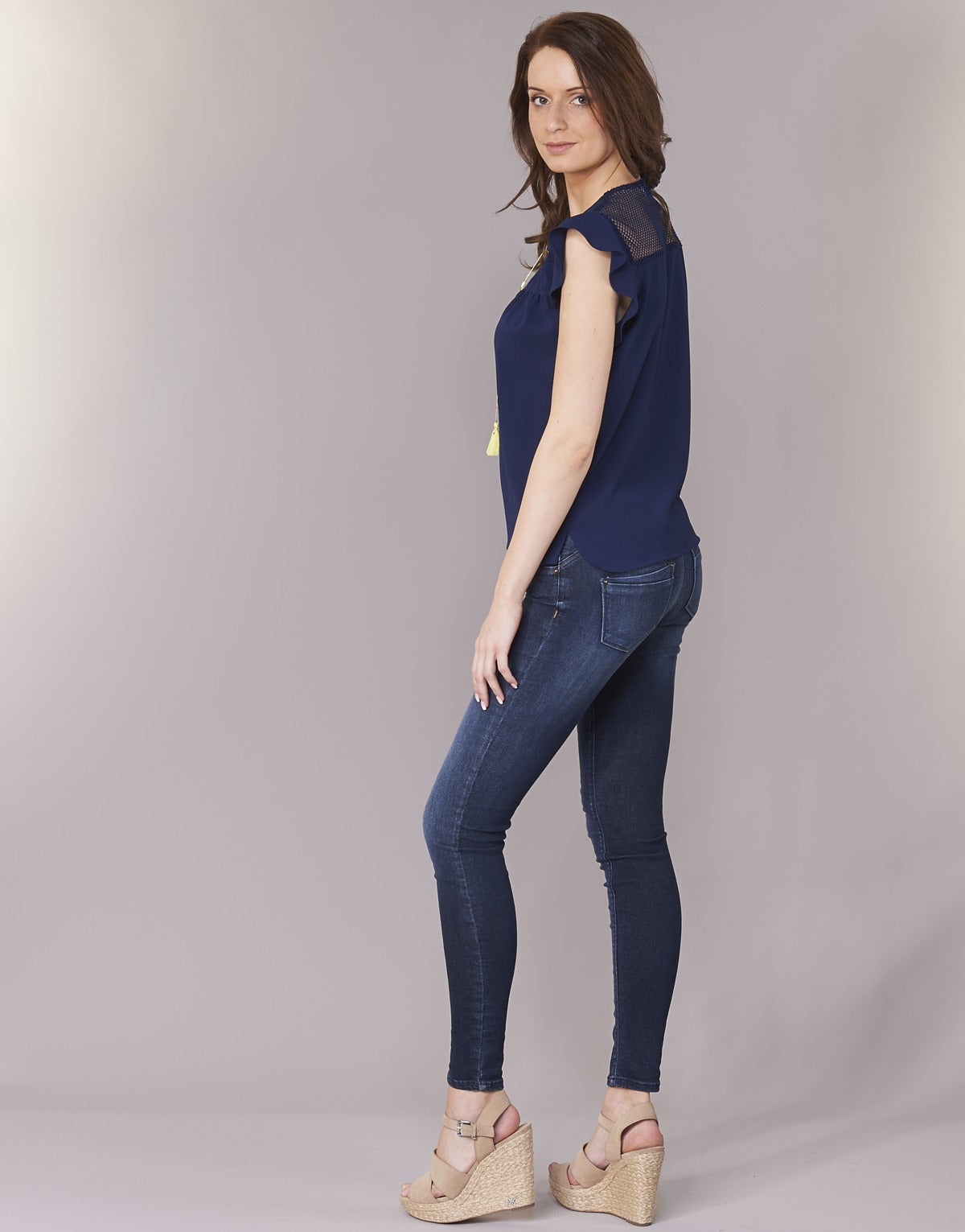 Camicetta Donna Betty London INNATIMBA Blu