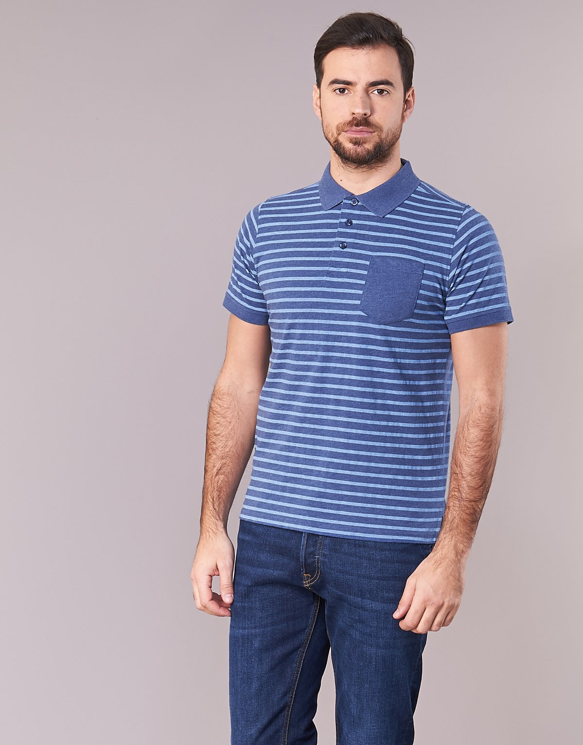 Polo Uomo Casual Attitude INUTIOLE Blu