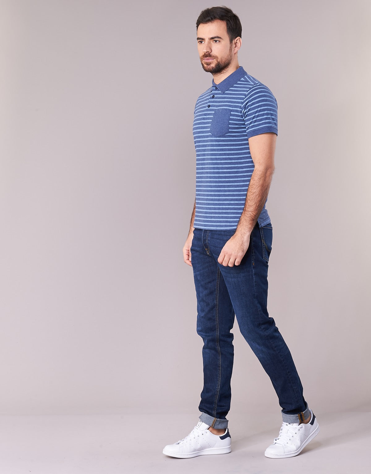 Polo Uomo Casual Attitude INUTIOLE Blu