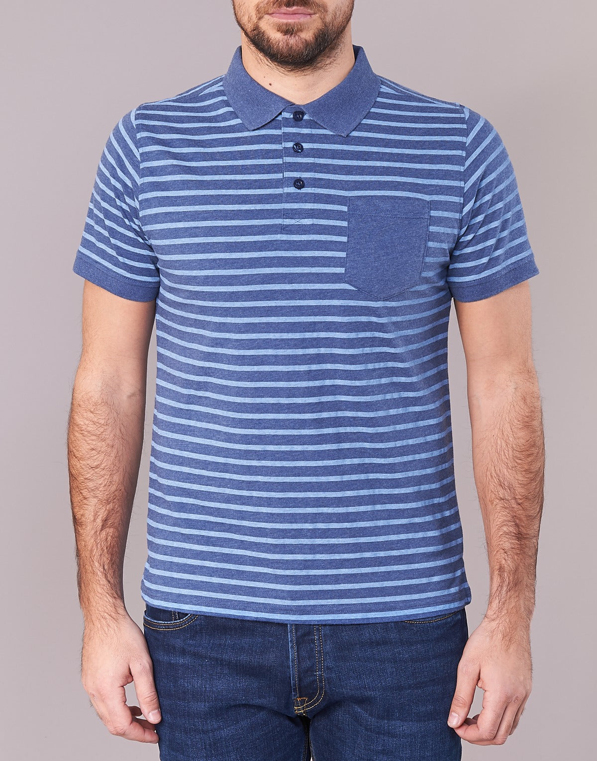 Polo Uomo Casual Attitude INUTIOLE Blu