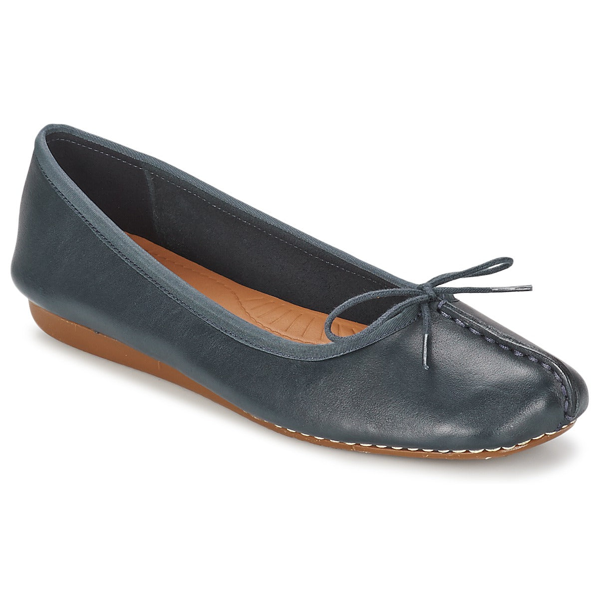 Ballerine Donna Clarks FRECKLE ICE Blu