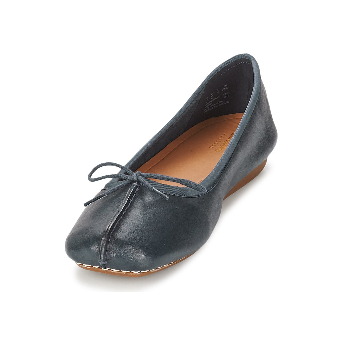 Ballerine Donna Clarks FRECKLE ICE Blu