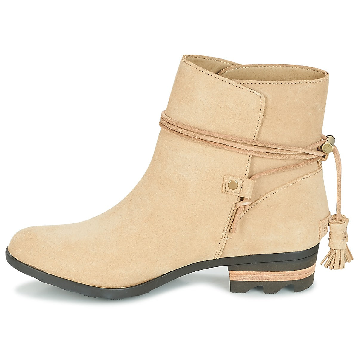 Stivaletti Donna Sorel Farah Short Beige